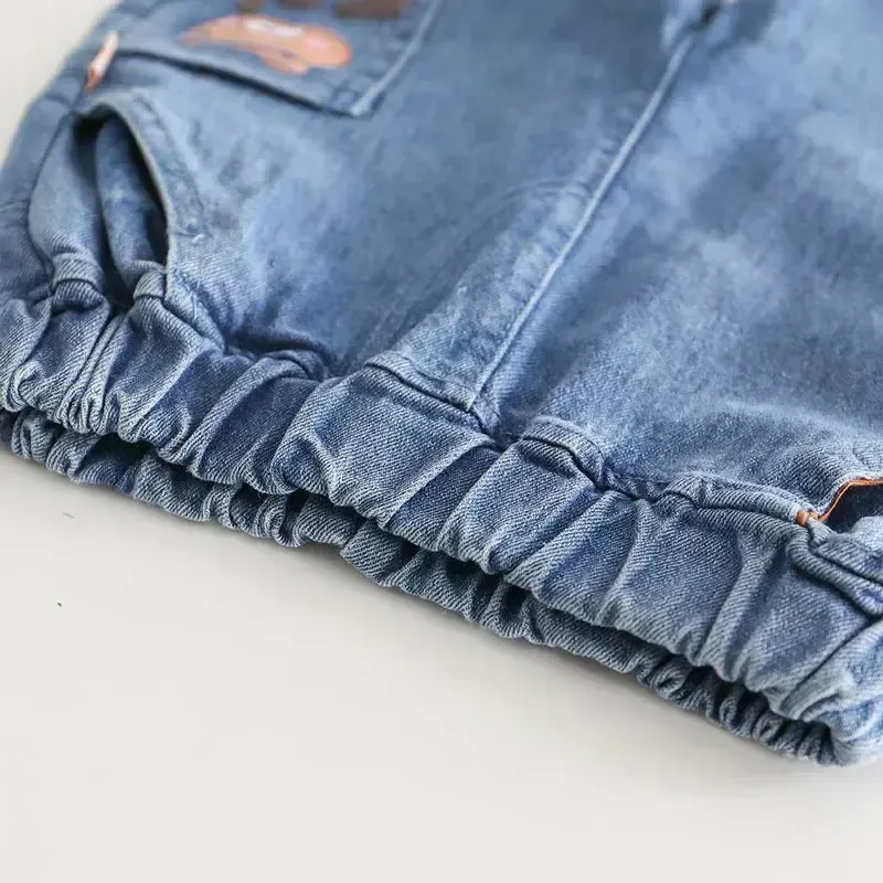 ست بلوز دورس و شلوار جین دخترانه وارداتی پاییزه